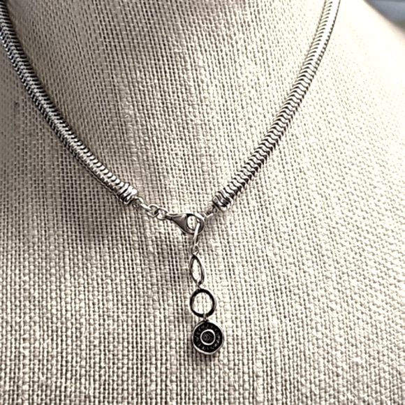 Silpada N2416 Sterling Silver Snake Chain CHIC Necklace - Picture 5 of 7